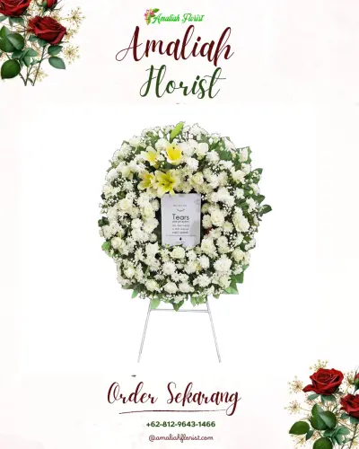 Krans Bunga Duka Cita di Badak Bejuang
